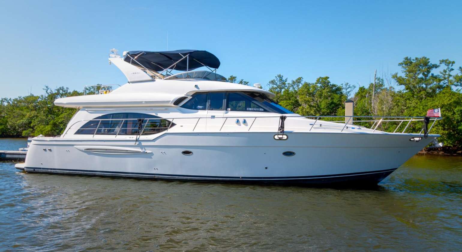 60ft Meridian 580 Pilothouse (Flybridge)