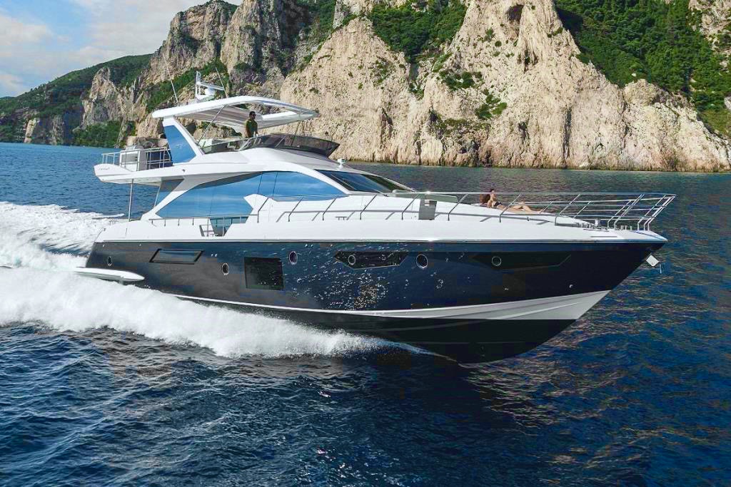 72ft Azimut flybridge 